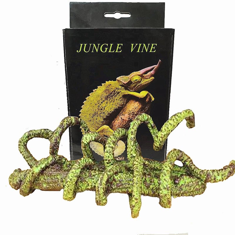 KERUIDENG Flexible Bend-A-Branch Reptile Vinesï¼ŒTerrarium Decor,Long Jungle Climber Vines Habitat Decor for Chameleon Climbing Lizards Snakes and More Small Animals - Image 1